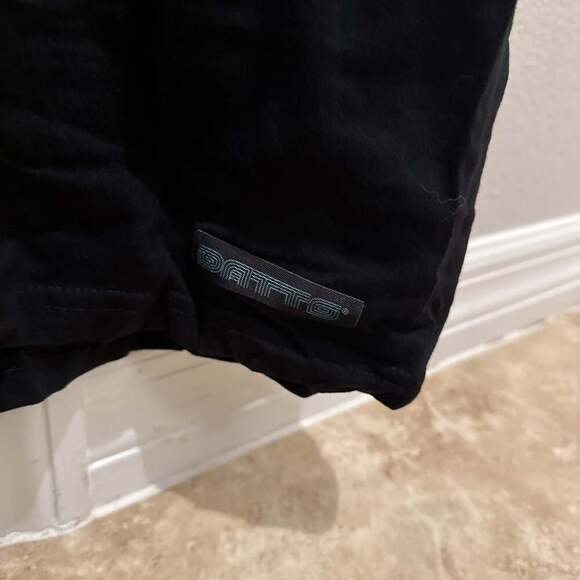 Meta Datto Black Short Sleeve T-Shirt with Blue Logo, Men's M - Picture 4 of 4